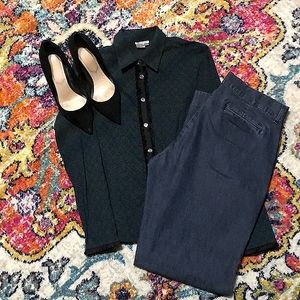 🎈Lee Rider Vintage Dark Wash High Waist Jean